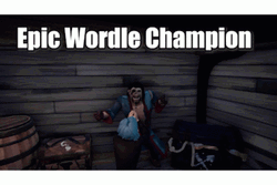 Epic Wordle Champion GIF