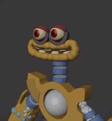 Epic Wubbox Eyes Sticking Out GIF