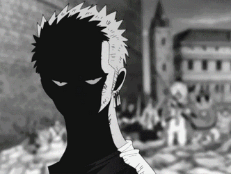 Epic Zoro Dark Shadow GIF