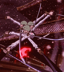Epic Zoro Three Heads GIF
