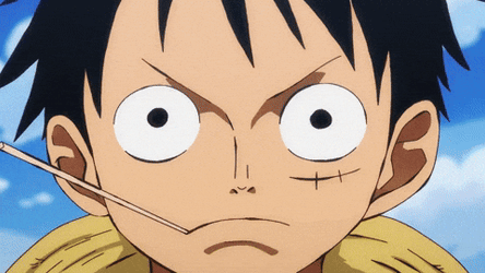 Epic Zoro With Luffy GIF