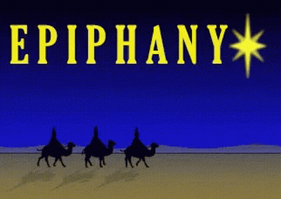 Epiphany Blue Background Star GIF