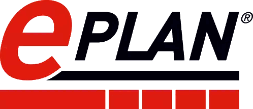 Eplan Logo Red And Black Sticker