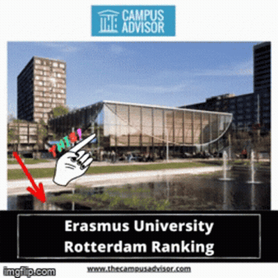 Erasmus University Rotterdam Ranking Hand Pointing Building GIF