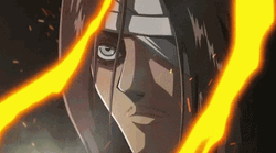 Eren Transforming Anime To Manga GIF