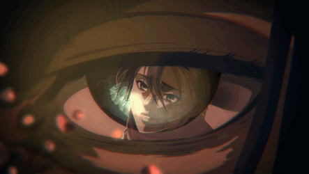 Eren Yeager Eye Reflection GIF