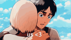 Eren Yeager Hugging Armin Arlert GIF