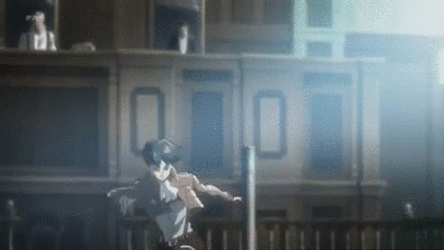 Eren Yeager Levi Ackerman Intense Fight GIF