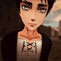 Eren Yeager Run Away GIF