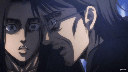Eren Yeager Startled Eyes GIF