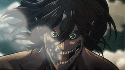 Eren Yeager Titan Punch GIF