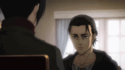 Eren Yeager Unamused Reaction GIF