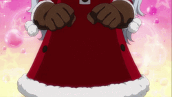 Eri Cute Santa Claus Anime GIF