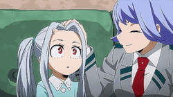Eri Nejire Hado Happy Head Pat GIF