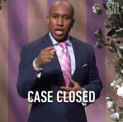 Eric Adams Reporting Case Closed GIF
