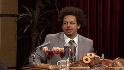 Eric Andre Almost Hit By Motorcycle GIF