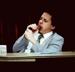 Eric Andre Hilarious Eating GIF