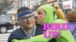 Eric Andre Let Me In Bird Up GIF