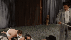 Eric Andre Let Me In Human Centipede GIF
