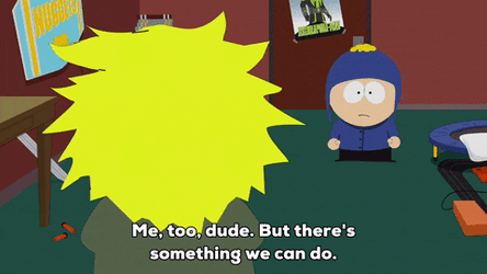 Eric Cartman Got Crazy Hair Needs Help GIF