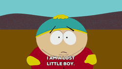 Eric Cartman I Am A Lost Little Boy GIF