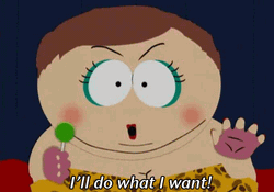 Eric Cartman I Do What I Want GIF