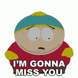 Eric Cartman I Miss You Already South Park GIF