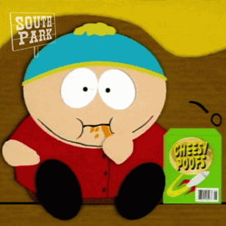 Eric Cartman Munching Snacks