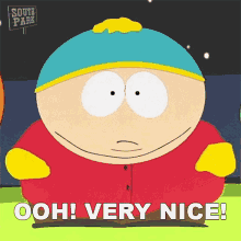 Eric Cartman Oh Very Nice GIF