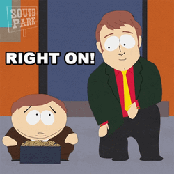 Eric Cartman Right On South Park GIF