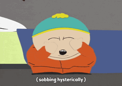 Eric Cartman Sad Crying