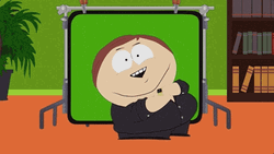 Eric Cartman Tries Explosion Green Screen GIF