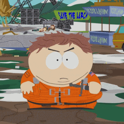 Eric Cartman Wielding Knife GIF