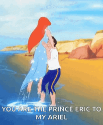 Eric Lifting Ariel GIF