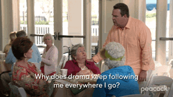 Eric Stonestreet Of Modern Family Don't Like Drama GIF