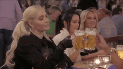 Erika Jayne Beer Mug Cheers GIF