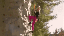 Erika Jayne Rappelling DownReal Housewives GIF