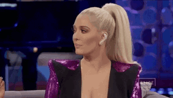 Erika Jayne Shaking Head Eye Roll GIF