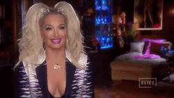 Erika Jayne Shaking Head Eye Roll GIF