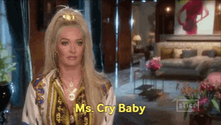Erika Jayne Taunting Cry Baby GIF