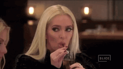 Erika Jayne Taunting Side Eye GIF