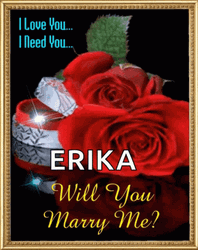 Erika Will You Marry Me GIF