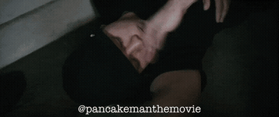 Erland Jiang Text On Red Pink Stripes GIF