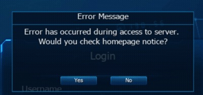 Error Message Server Down Check Homepage Notice GIF