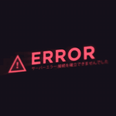 Error Sign With Red Triangle GIF