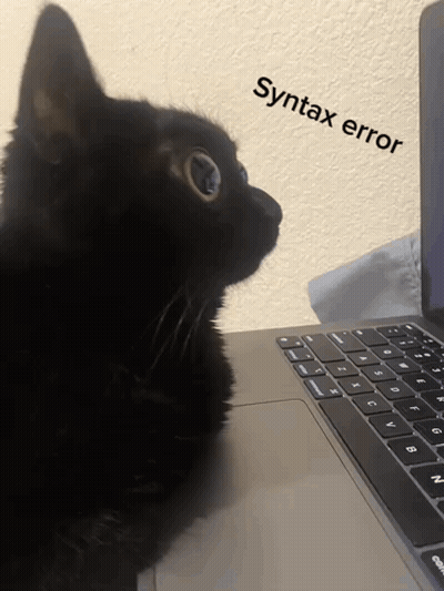 Error Word In Glitch Effect GIF