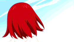 Erza Scarlet Titania Age Transformation GIF