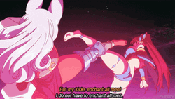 Erza Scarlet Versus Swan Fairy Tail GIF