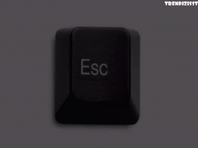 Esc Key on Keyboard