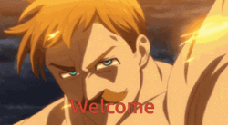 Escanor Entrance Show Up GIF